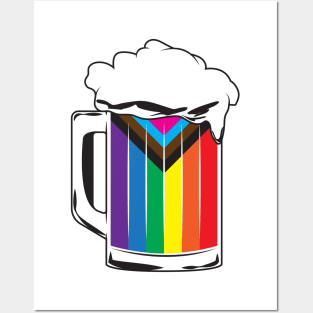 Progress Flag Pint Posters and Art